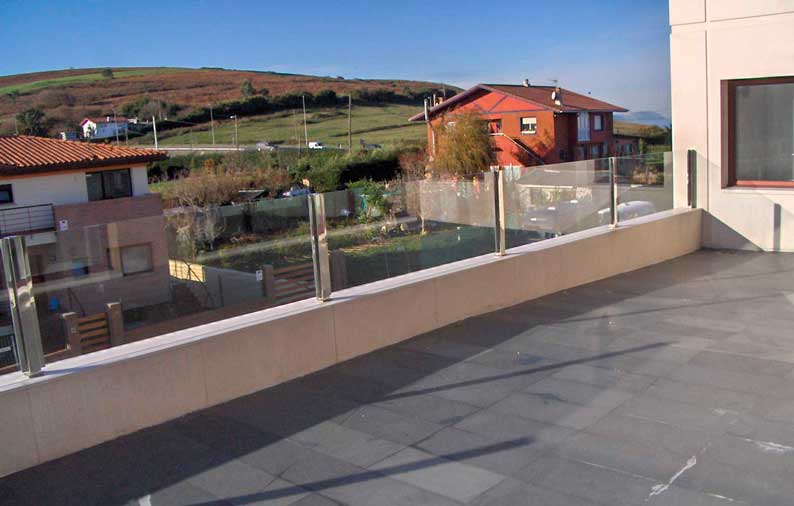 barandilla Cristal Exterior